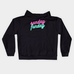 Sunday Funday Kids Hoodie